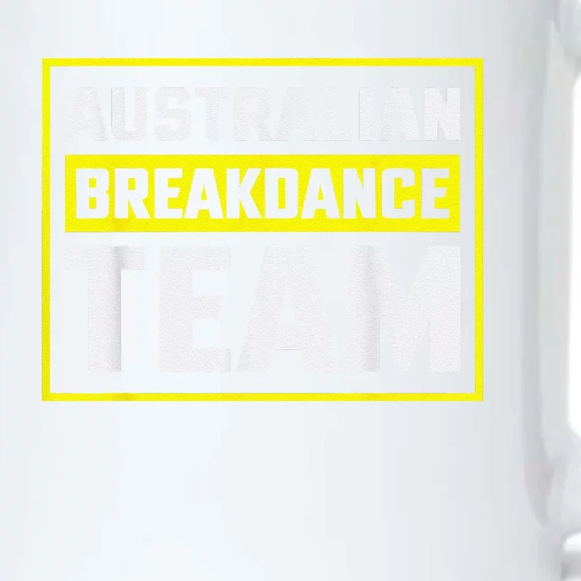 Australian Breakdance Costume Team Matching Black Color Changing Mug