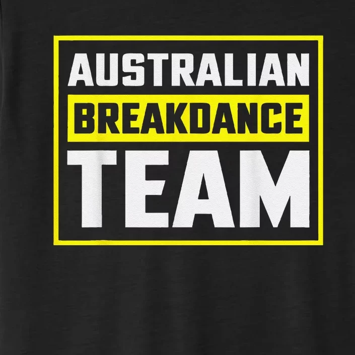 Australian Breakdance Costume Team Matching ChromaSoft Performance T-Shirt