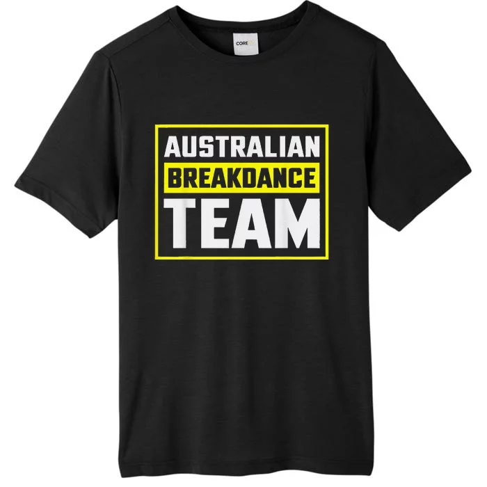 Australian Breakdance Costume Team Matching ChromaSoft Performance T-Shirt