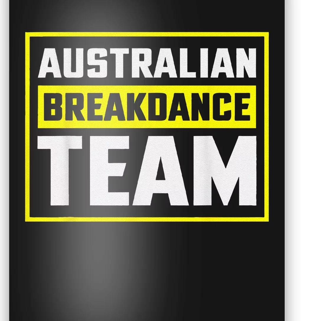 Australian Breakdance Costume Team Matching Poster