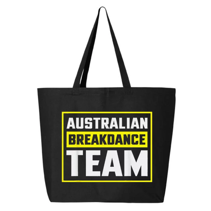 Australian Breakdance Costume Team Matching 25L Jumbo Tote