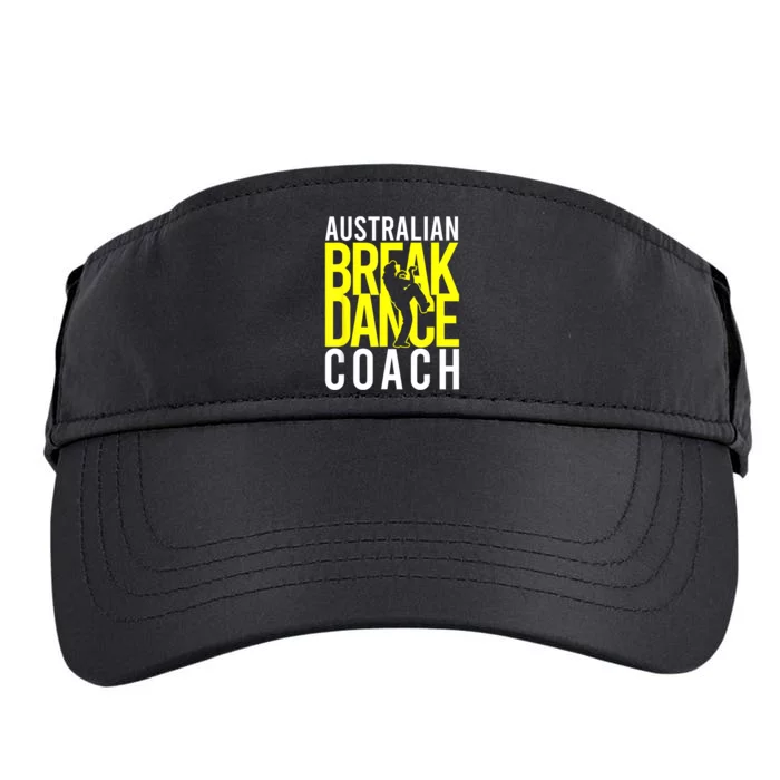 Australian Breakdance Coach Adult Drive Performance Visor