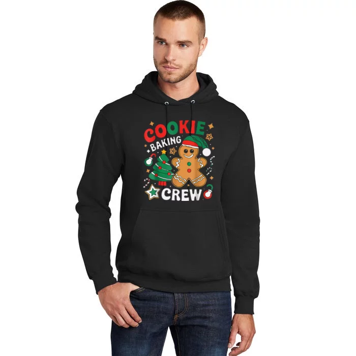 Alien & Bee Christmas Exchange Fun Xmas Cookie Baking Crew Tall Hoodie