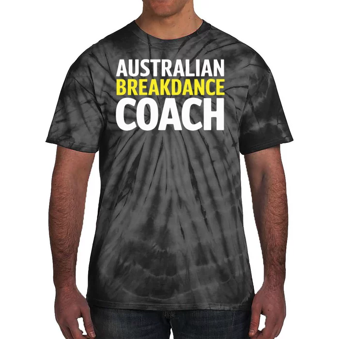 Australian Breakdancing Costume Break Dancer Coach Matching Tie-Dye T-Shirt