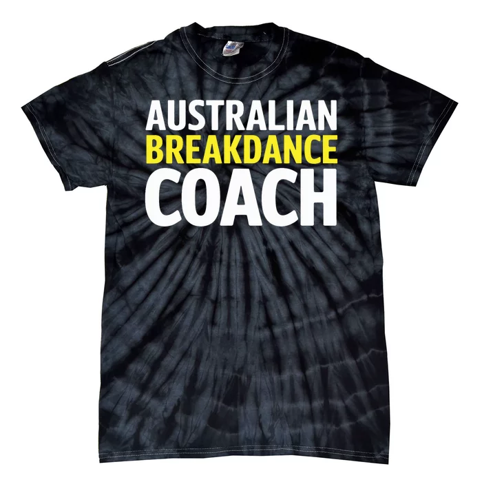 Australian Breakdancing Costume Break Dancer Coach Matching Tie-Dye T-Shirt