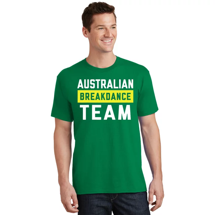 Australian Breakdancing Costume Team Break Dancer Matching T-Shirt