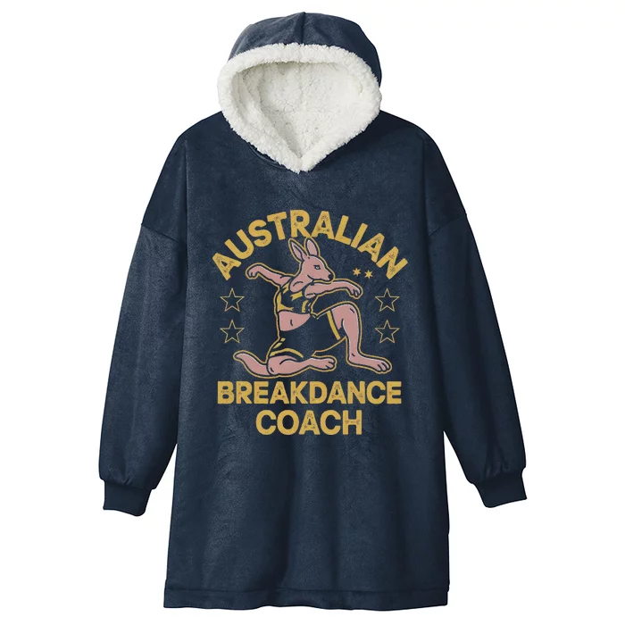 Australian Breakdancing Costume Coach Break Dancer Halloween Hooded Wearable Blanket