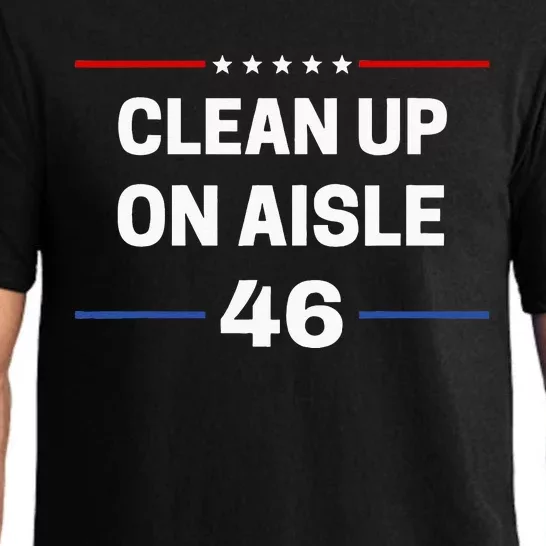 Anti Biden Clean Up On Aisle 46 Impeach Biden Political Pajama Set