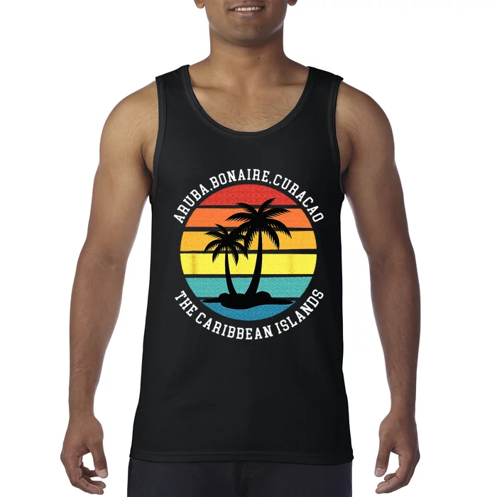 Aruba Bonaire Curacao The Caribbean Islands Vacation Tank Top