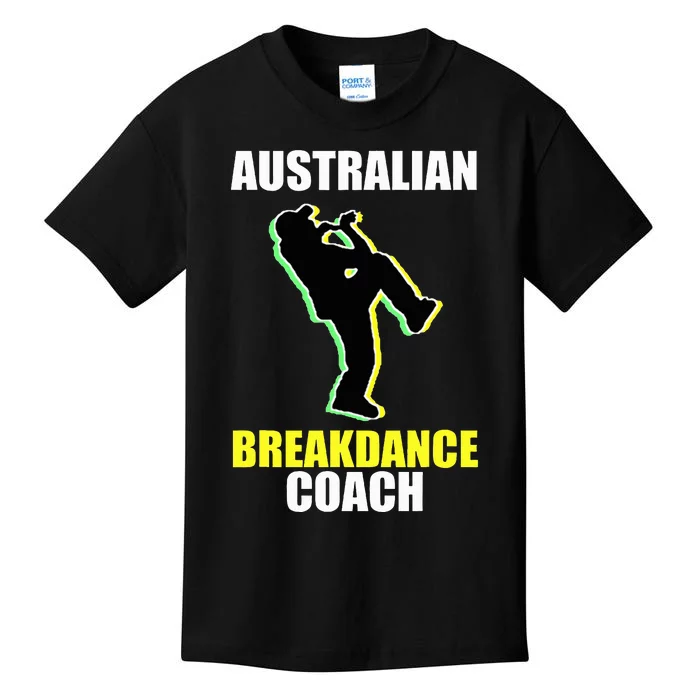 Australian Breakdance Coach Halloween Costume Break Dancer Kids T-Shirt