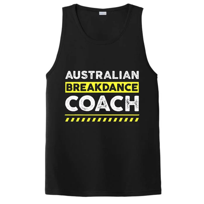 Australian Breakdancing Costume Matching Performance Tank