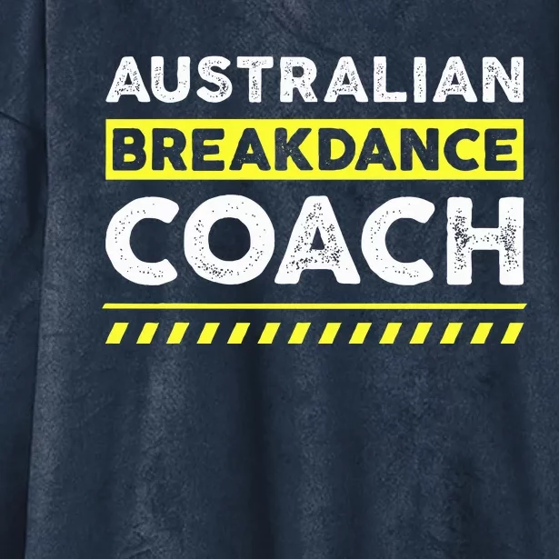 Australian Breakdancing Costume Matching Hooded Wearable Blanket