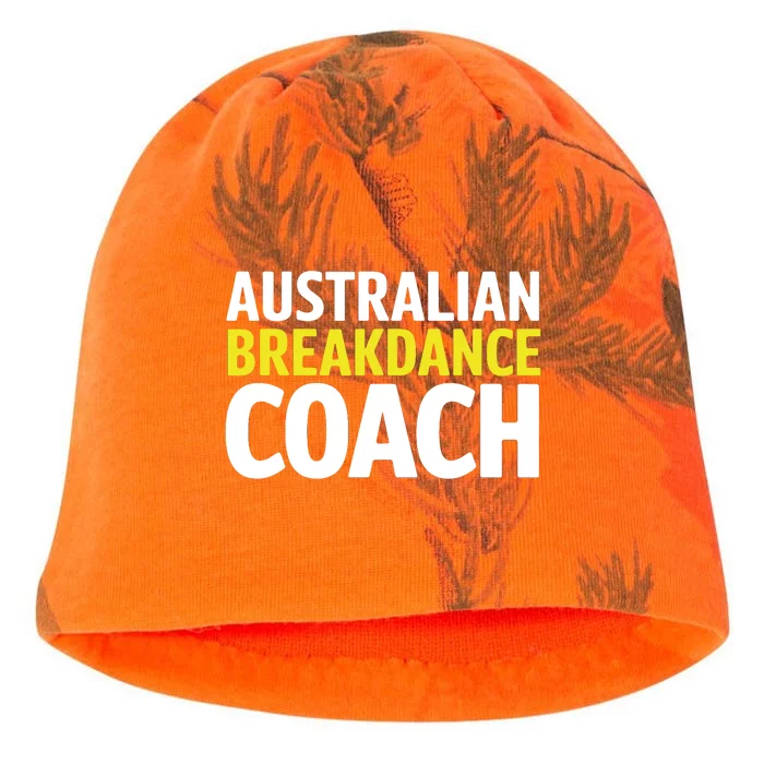 Australian Breakdancing Costume Break Dancer Coach Matching Kati - Camo Knit Beanie