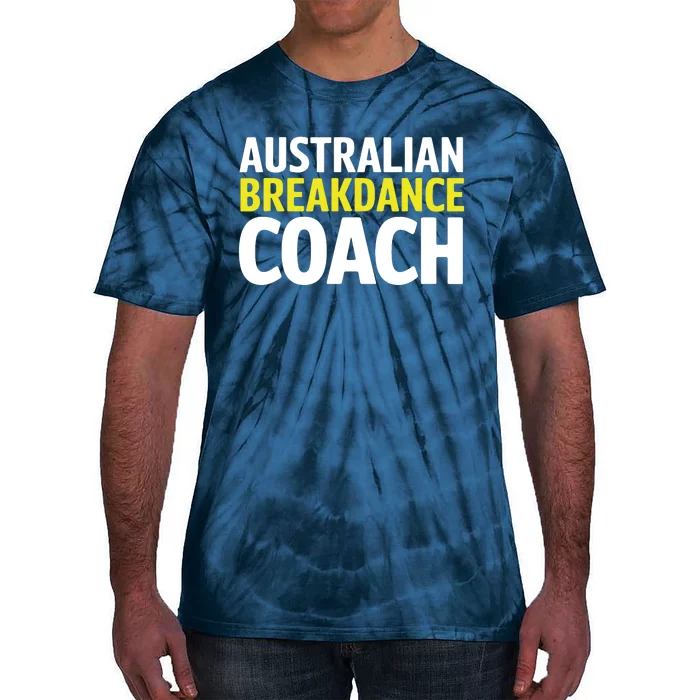 Australian Breakdancing Costume Break Dancer Coach Matching Tie-Dye T-Shirt