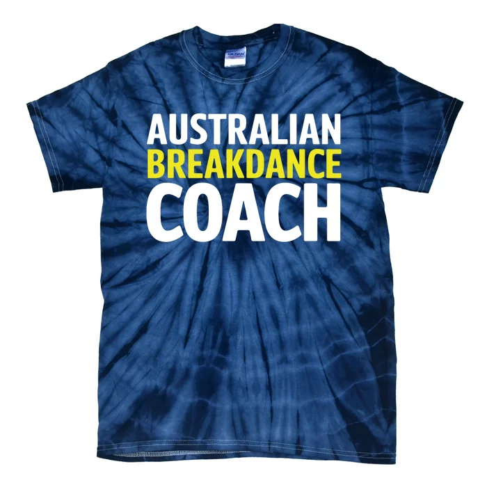 Australian Breakdancing Costume Break Dancer Coach Matching Tie-Dye T-Shirt