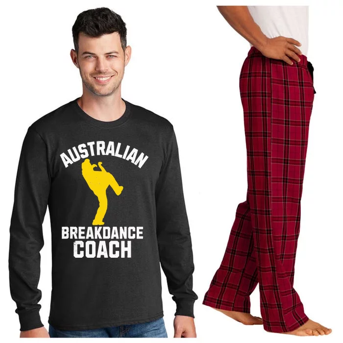 Australian Breakdance Coach Halloween Group Costume Matching Long Sleeve Pajama Set