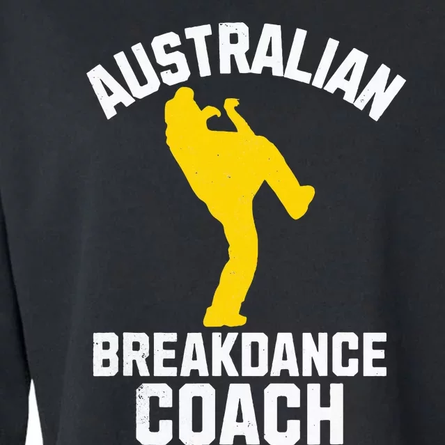 Australian Breakdance Coach Halloween Group Costume Matching Cropped Pullover Crew