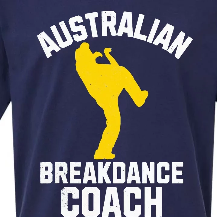 Australian Breakdance Coach Halloween Group Costume Matching Sueded Cloud Jersey T-Shirt