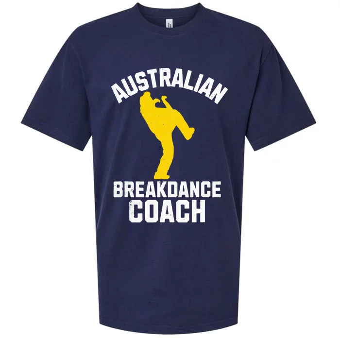 Australian Breakdance Coach Halloween Group Costume Matching Sueded Cloud Jersey T-Shirt