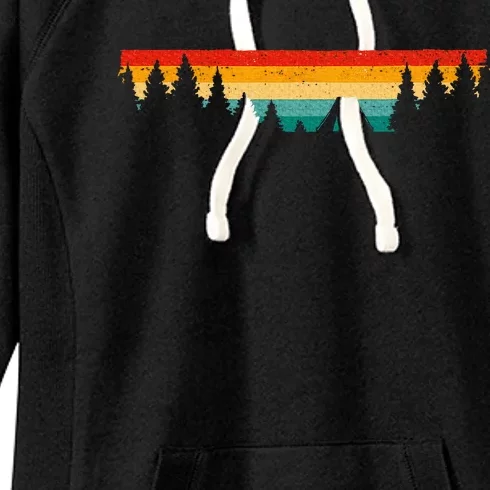 Adult Black Camping Classic Fit Crew Neck Short Sleeve Outdoor Polyester & Co Women's Fleece Hoodie