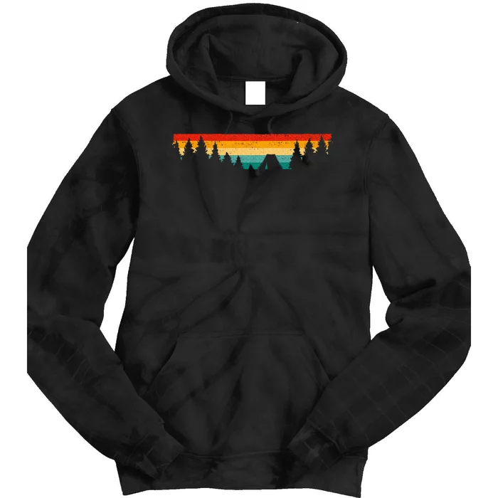 Adult Black Camping Classic Fit Crew Neck Short Sleeve Outdoor Polyester & Co Tie Dye Hoodie