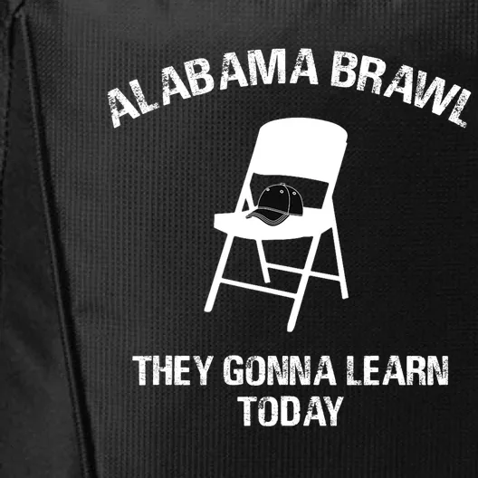 Alabama Brawl Chair Shirts A Mass Brawl Breaks Out On Alabama City Backpack