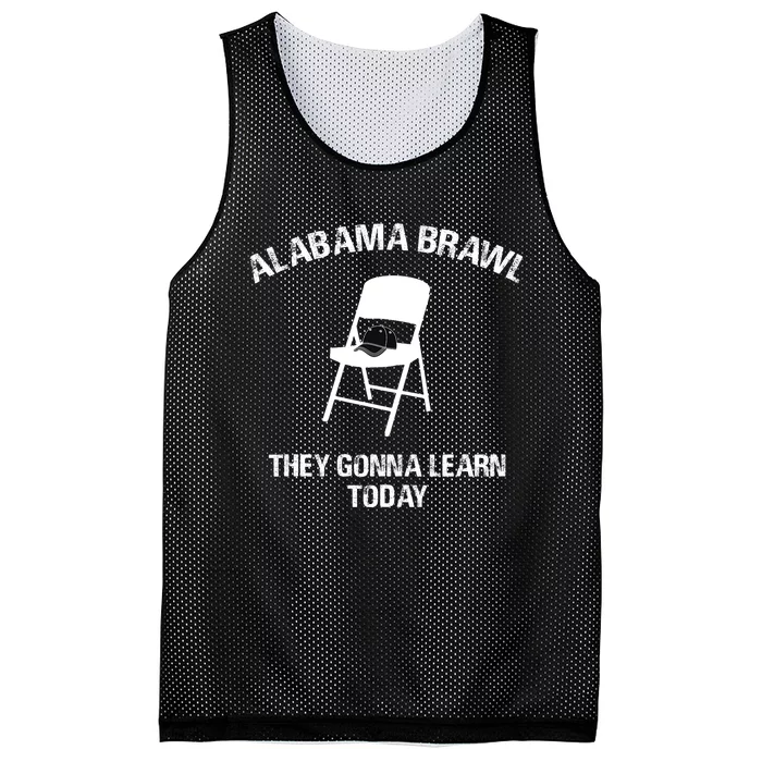 Alabama Brawl Chair Shirts A Mass Brawl Breaks Out On Alabama Mesh Reversible Basketball Jersey Tank