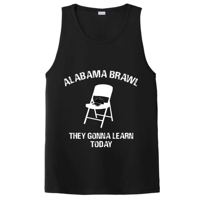 Alabama Brawl Chair Shirts A Mass Brawl Breaks Out On Alabama Performance Tank