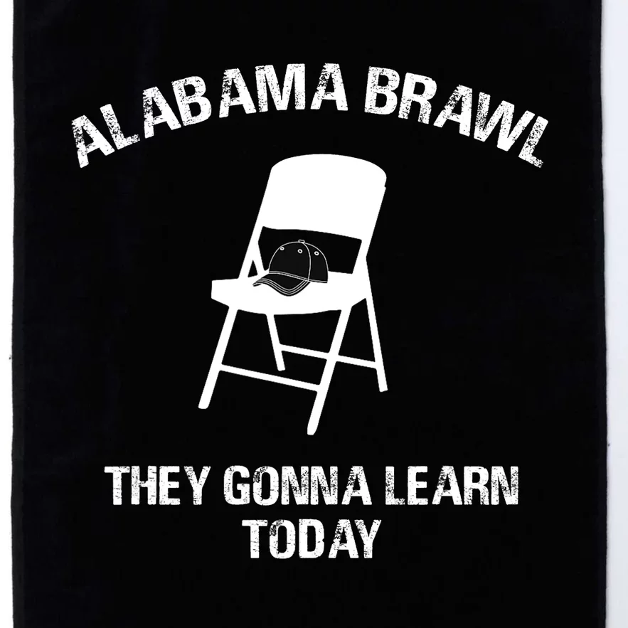 Alabama Brawl Chair Shirts A Mass Brawl Breaks Out On Alabama Platinum Collection Golf Towel