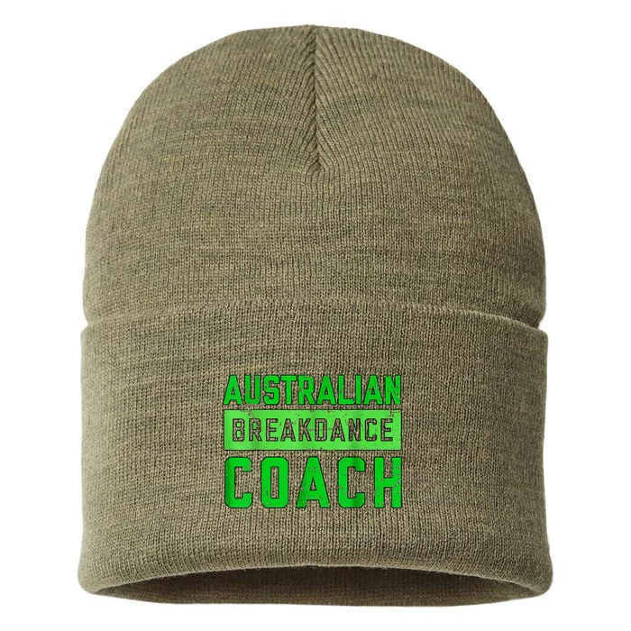 Australian Breakdancing Costume Coach Break Dancer Matching Sustainable Knit Beanie