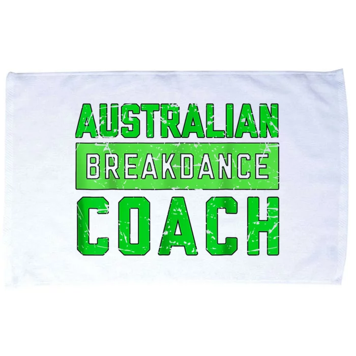 Australian Breakdancing Costume Coach Break Dancer Matching Microfiber Hand Towel