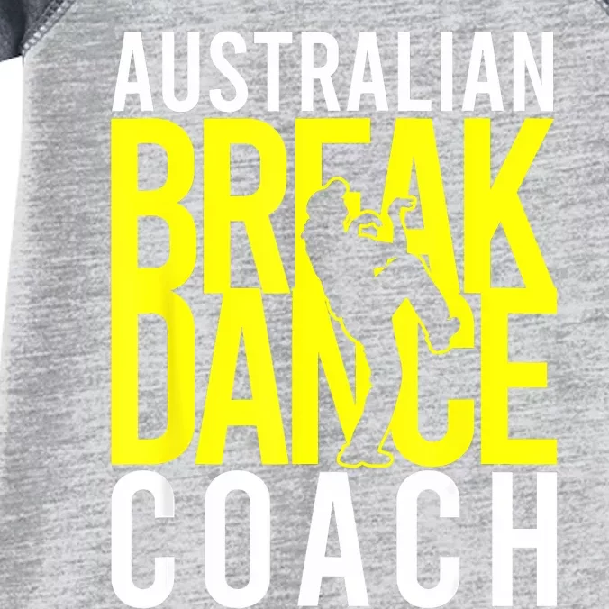 Australian Breakdance Coach Costume Break Dancer Matching Infant Baby Jersey Bodysuit