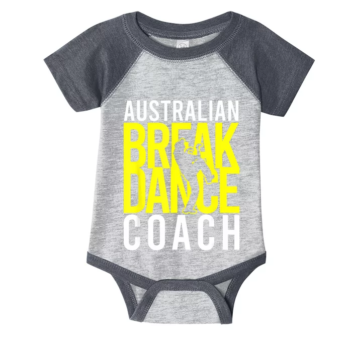 Australian Breakdance Coach Costume Break Dancer Matching Infant Baby Jersey Bodysuit