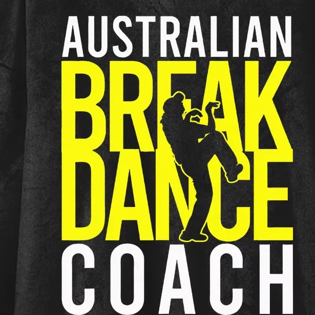 Australian Breakdance Coach Costume Break Dancer Matching Hooded Wearable Blanket