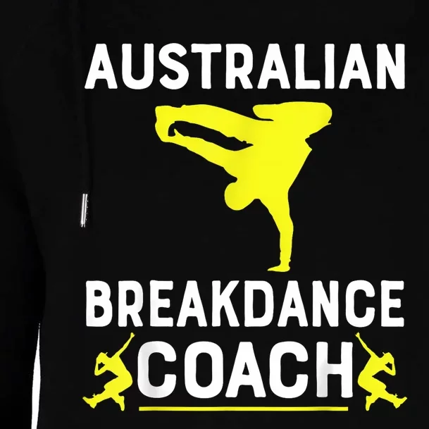 Australian Breakdancer Costume Coach Break Dancer Matching Womens Funnel Neck Pullover Hood