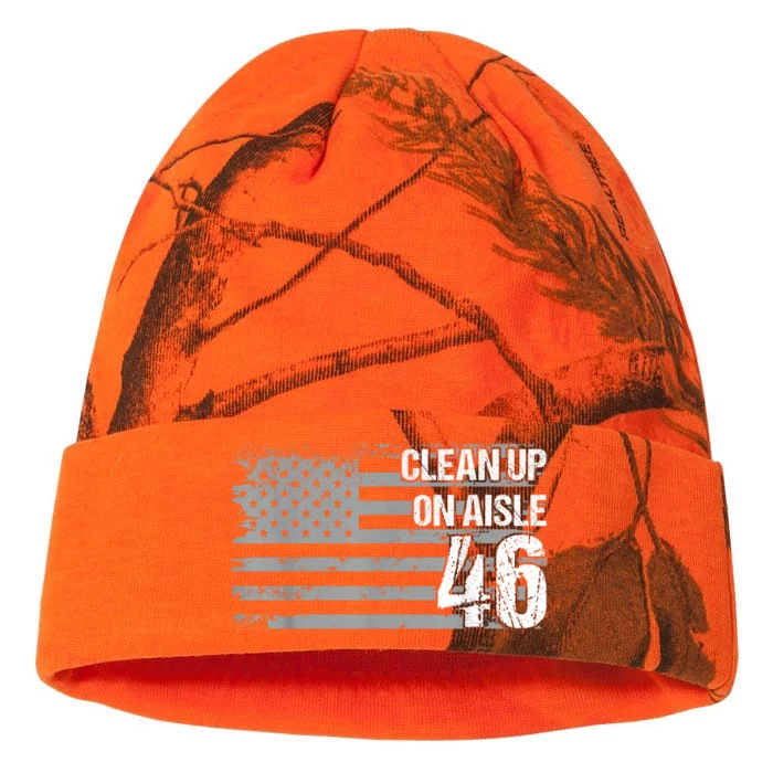 Anti Biden Clean Up On Aisle 46 Impeach Biden Kati - 12in Camo Beanie