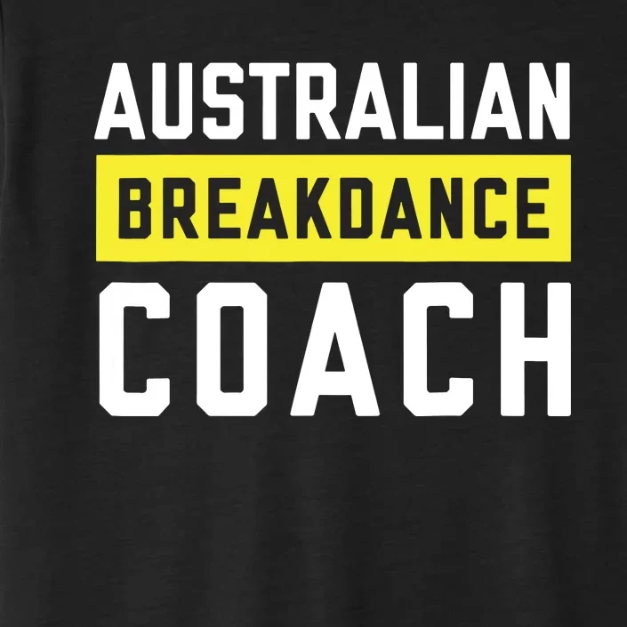 Australian Breakdancing Costume Coach Break Dancer Matching ChromaSoft Performance T-Shirt