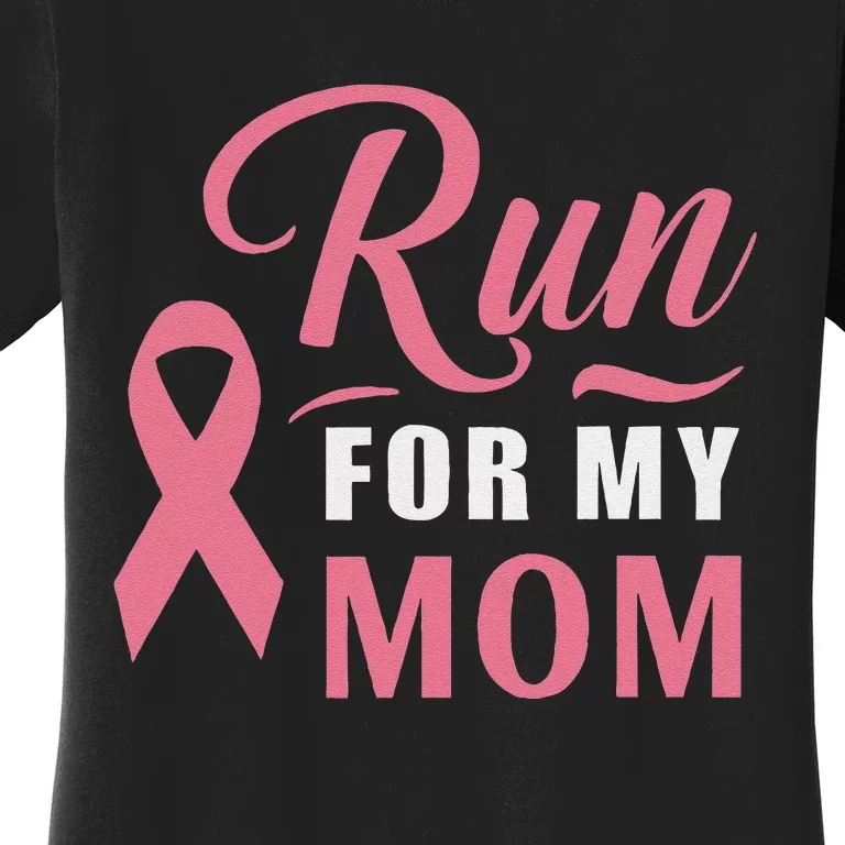 Athletics Breast Cancer Awareness Month Runner Pin.K Ribbon Women's T-Shirt