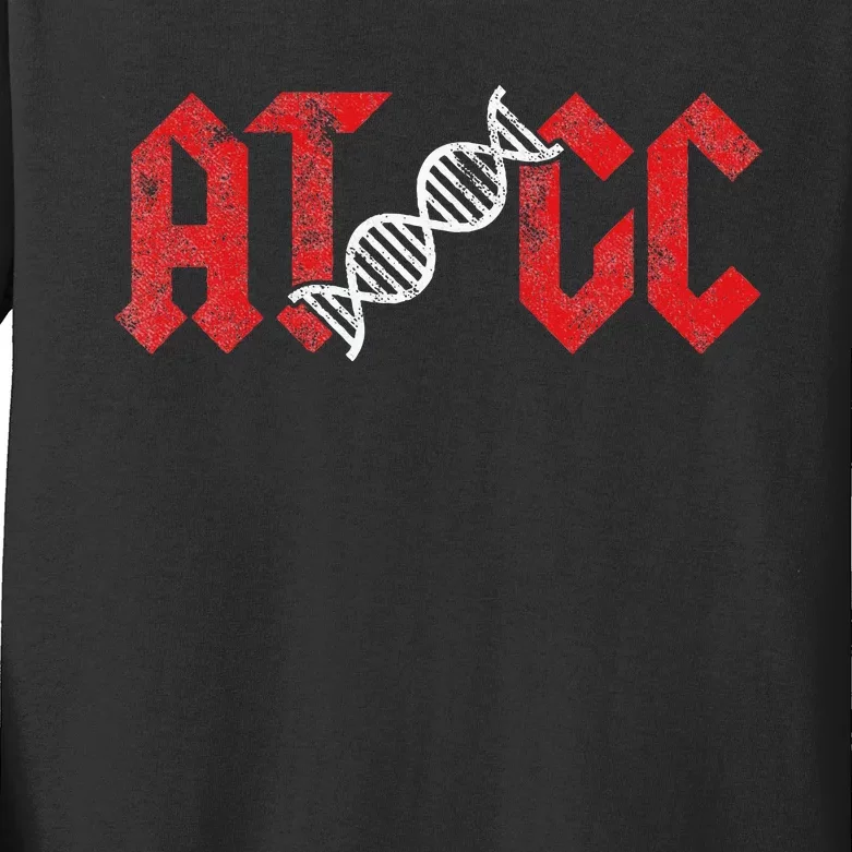 Atcc Bioinformatics Computer Scientist Computer Science Biology Kids Long Sleeve Shirt