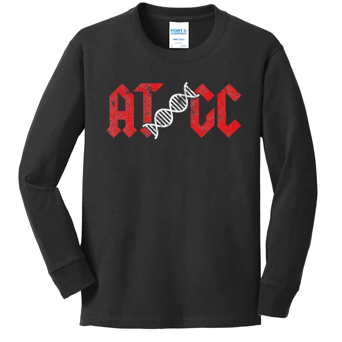 Atcc Bioinformatics Computer Scientist Computer Science Biology Kids Long Sleeve Shirt