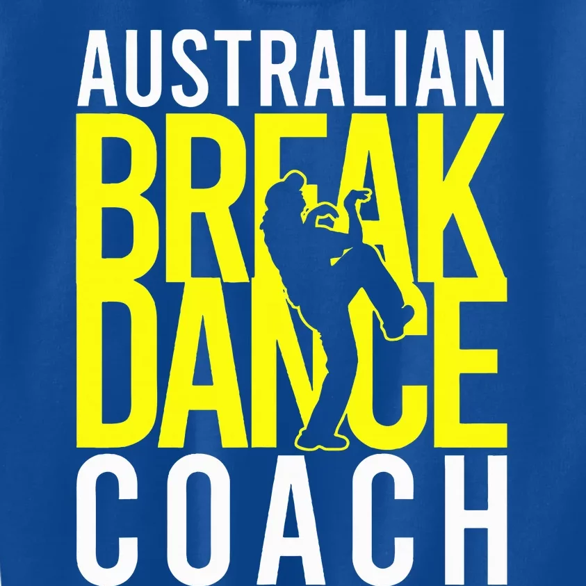 Australian Breakdance Coach Costume Kids Sweatshirt