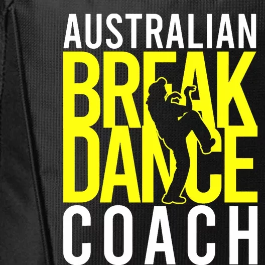 Australian Breakdance Coach Costume Break Dancer Matching City Backpack