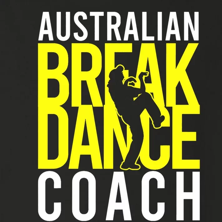 Australian Breakdance Coach Costume Break Dancer Matching Toddler Long Sleeve Shirt