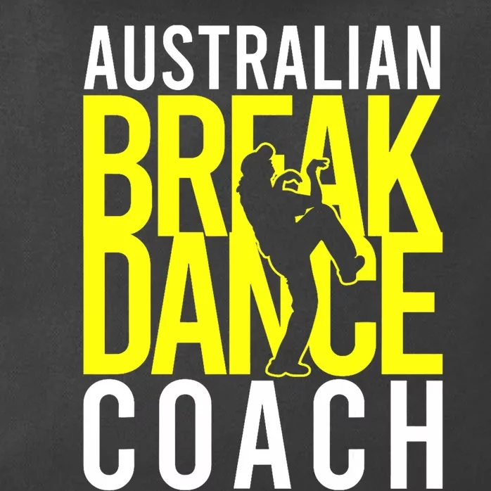 Australian Breakdance Coach Costume Break Dancer Matching Zip Tote Bag