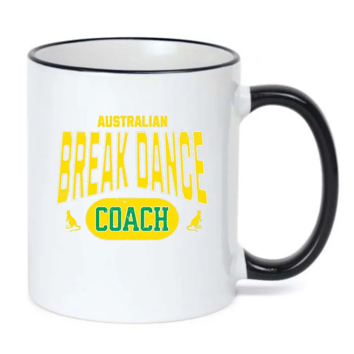 Australian Breakdance Coach Costume Outfit Halloween Party Black Color Changing Mug