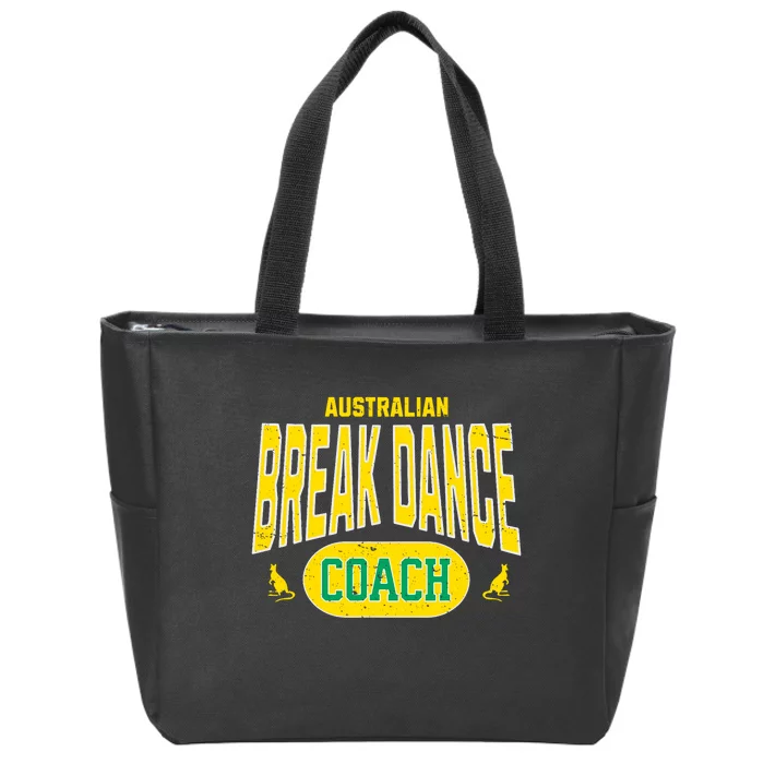 Australian Breakdance Coach Costume Outfit Halloween Party Zip Tote Bag