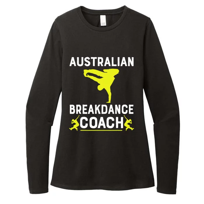 Australian Breakdancer Costume Coach Break Dancer Matching Womens CVC Long Sleeve Shirt