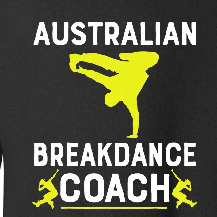 Australian Breakdancer Costume Coach Break Dancer Matching Toddler Sweatshirt