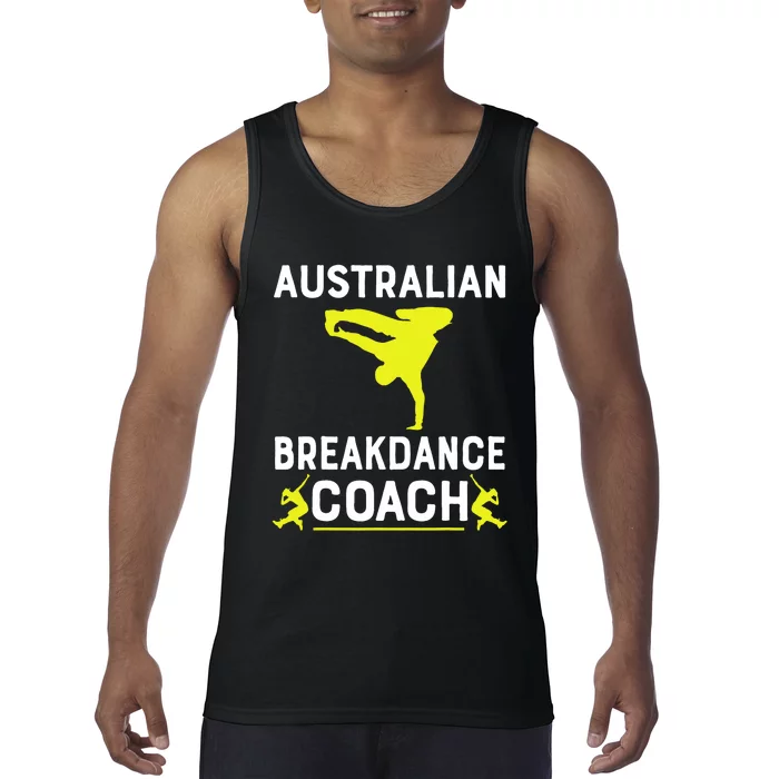 Australian Breakdancer Costume Coach Break Dancer Matching Tank Top