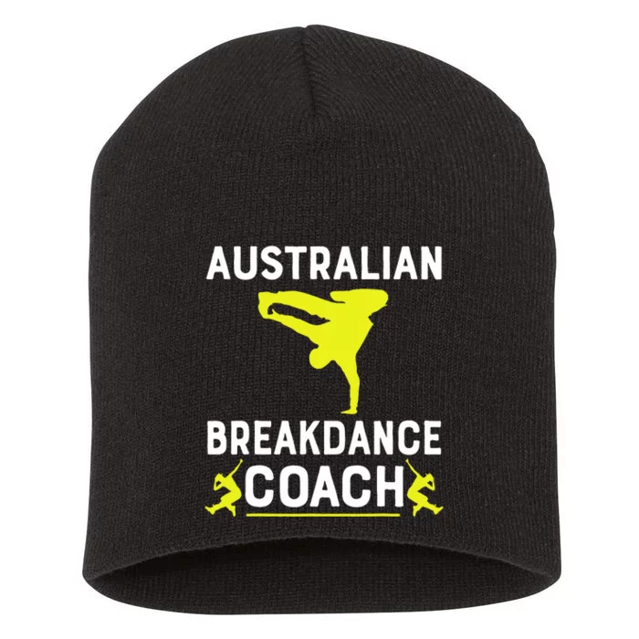 Australian Breakdancer Costume Coach Break Dancer Matching Short Acrylic Beanie